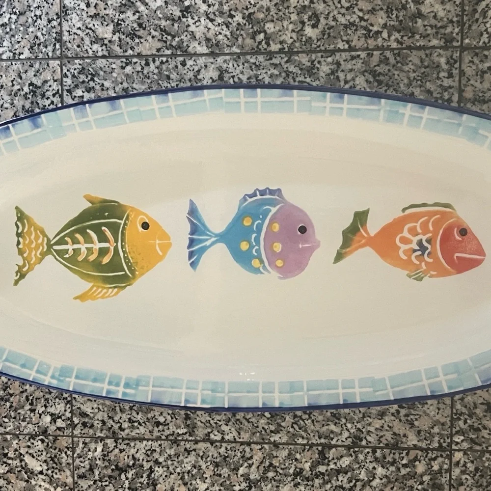 Cost Plus World Market vintage stoneware